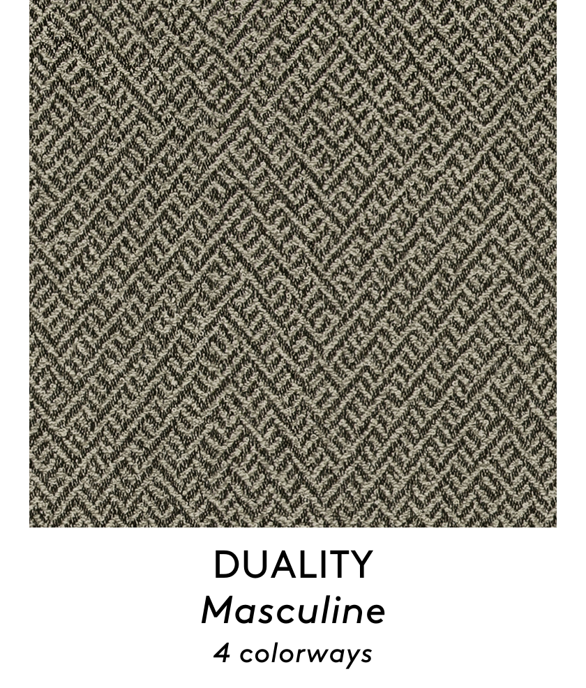 Fabric Square Duality Masculine