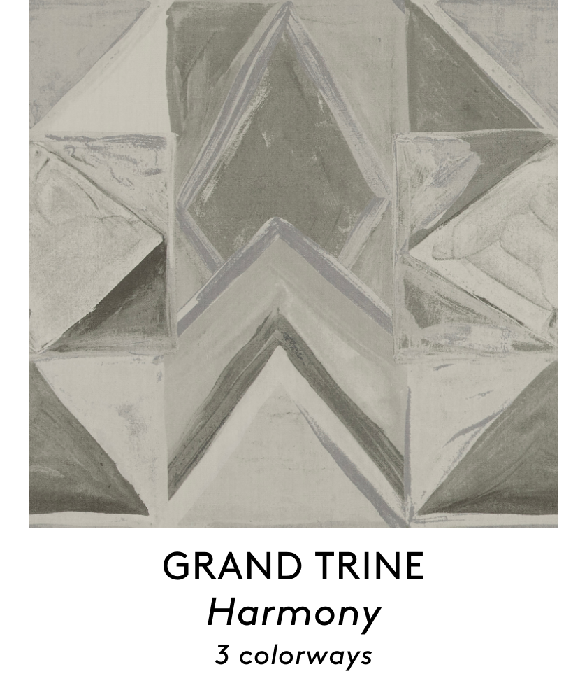Fabric Square Grand Trine Harmony