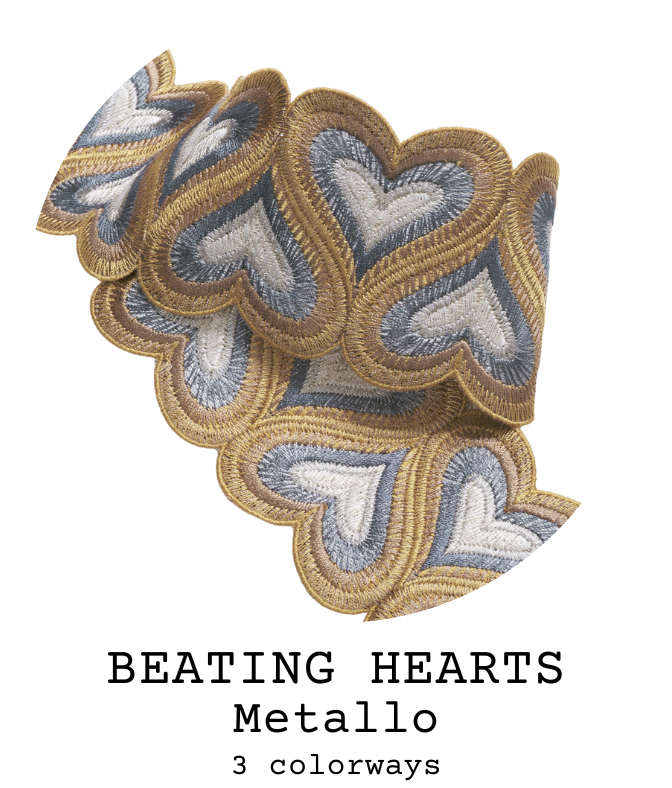 Beating Hearts in Metallo by S. Harris Sasha Bikoff
