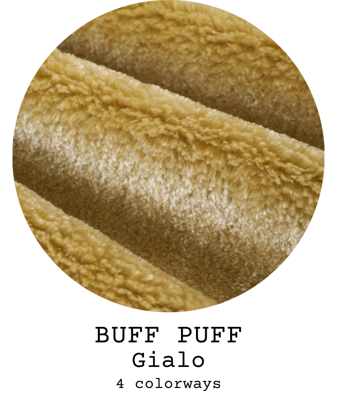 Buff Puff in Gialo by S. Harris Sasha Bikoff