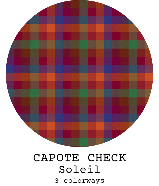 Product Circle Capote Check Soleil