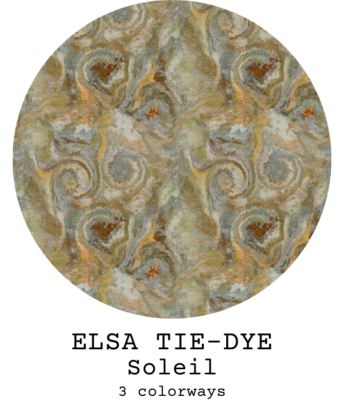Elsa Tie-Dye in Soleil by S. Harris Sasha Bikoff