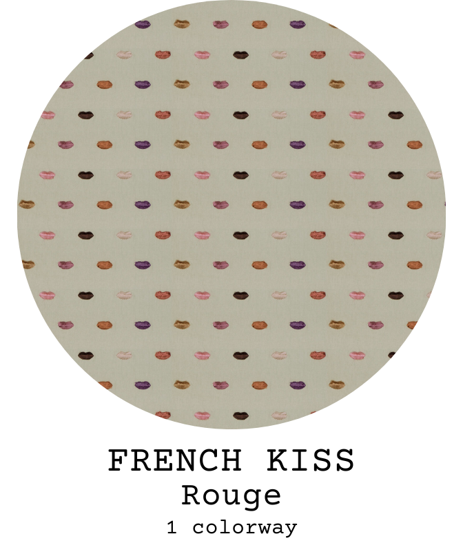 French Kiss in Rouge by S. Harris Sasha Bikoff