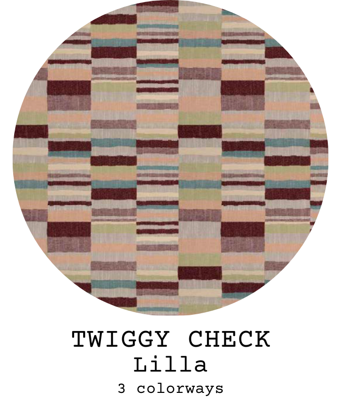 Twiggy Check in Lilla by S. Harris Sasha Bikoff