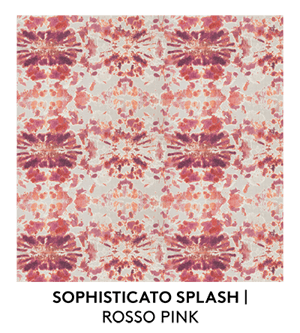 Sophisticated Splash, Rosso Pink, S. Harris, Fabric, S. Harris Fabrics, Textured Blog, It's All Material, Color Journey