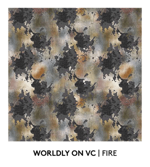 Worldly on VC, Fire, S. Harris, Fabric